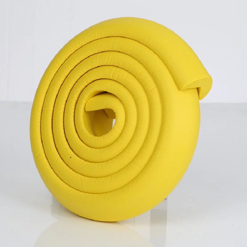 2M U Shape Extra Thick Baby Safety Furniture Table Protector Edge Corner Desk Cover Protective Tape Foam Corners Bumper Guard silicone table corner protector table corner protector table edge protector furniture anti collision strip door anti collision protector