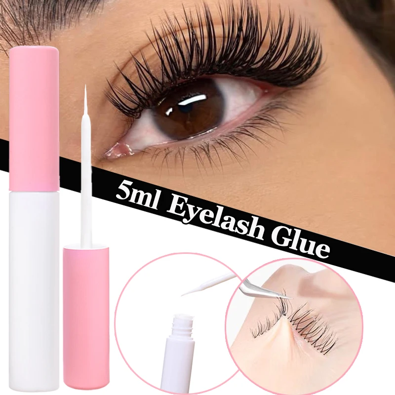 

Transparent Eyelash Extension Glue Waterproof Long Lasting DIY Fast Dry Glue for Cluster Graft False Eyelash Lashes Makeup Tools