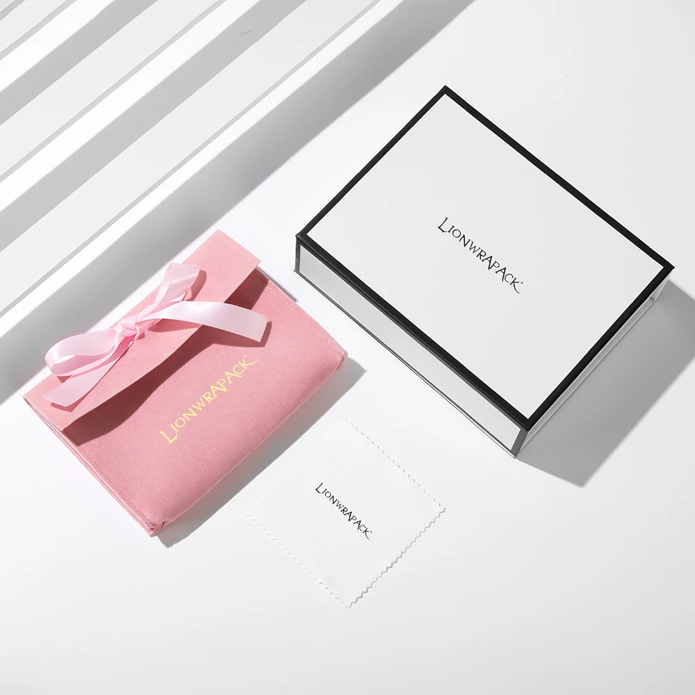 Custom Sustainable Packaging Pink Velvet Bag  Book Shaped Jewelry With Pouch Bag business packaging