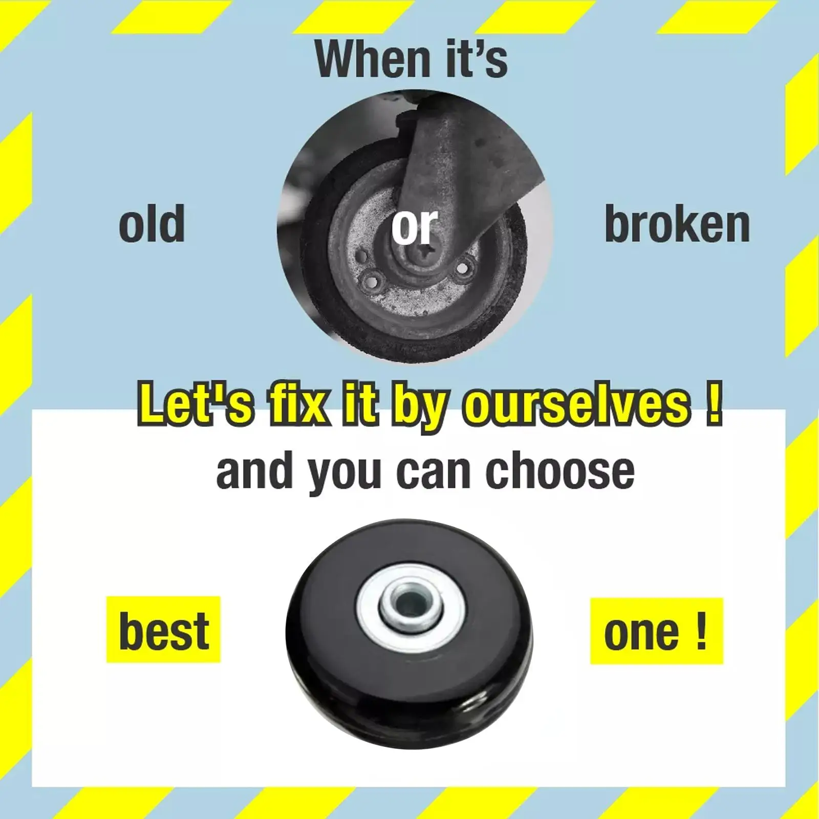 How To Replace Wheels On Your Luggage/Suitcase, 57 OFF