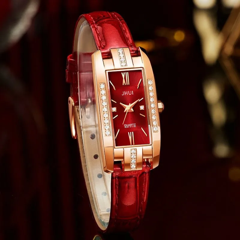 

Hot Watch Feminino Relogio Quartz Watches Creative Luxury Rhinestone Women Wristwatch Fashion Relojes New Popular Clock