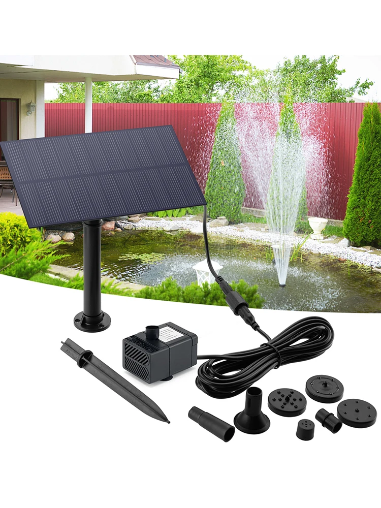 5W 5V Solar Fountain Pump 4