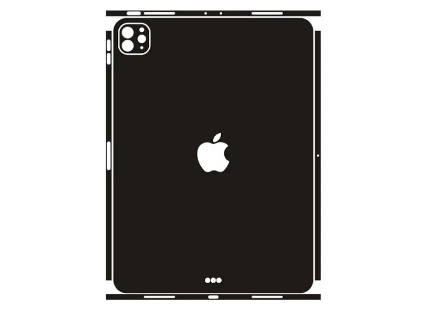 Наклейка для ноутбука из углеродного волокна 1 шт. наклейка Защитная крышка Apple iPad