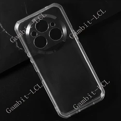Universal Back Ring Holder Bracket Phone Case with Soft TPU Cover for Oukitel WP55 (TPU Case Clear)