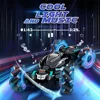 4WD Remote Control Car RC Stunt Car Watch Gesture Sensing Drift Twisting Car for Kids Toy Car with Music Light Off Road RC Cars 3