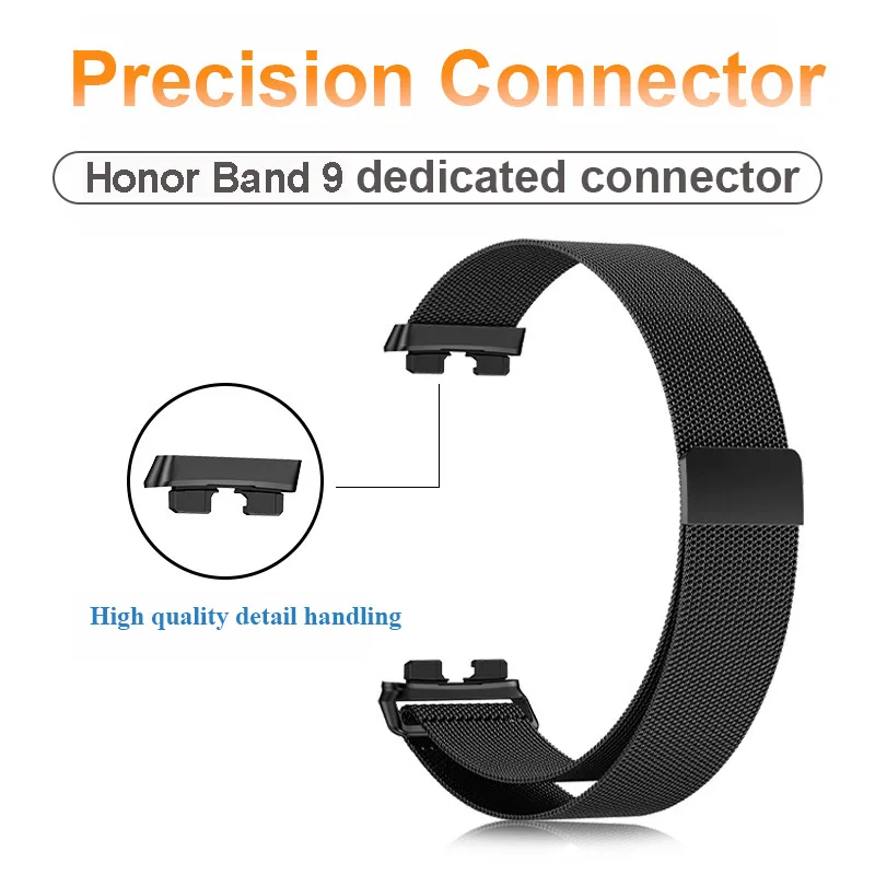 Enhanced Metal Strap with Milanese Magnetic Loop and TPU Case Screen Protector