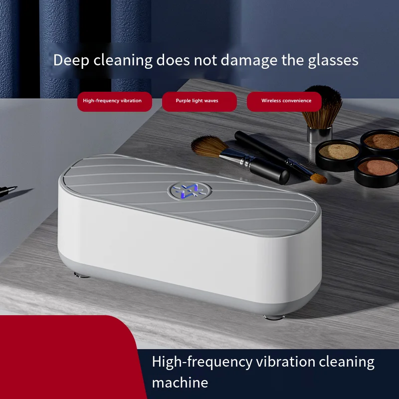 Multi-Function Eyewear Cleaner Home Ultrasonic Vibration