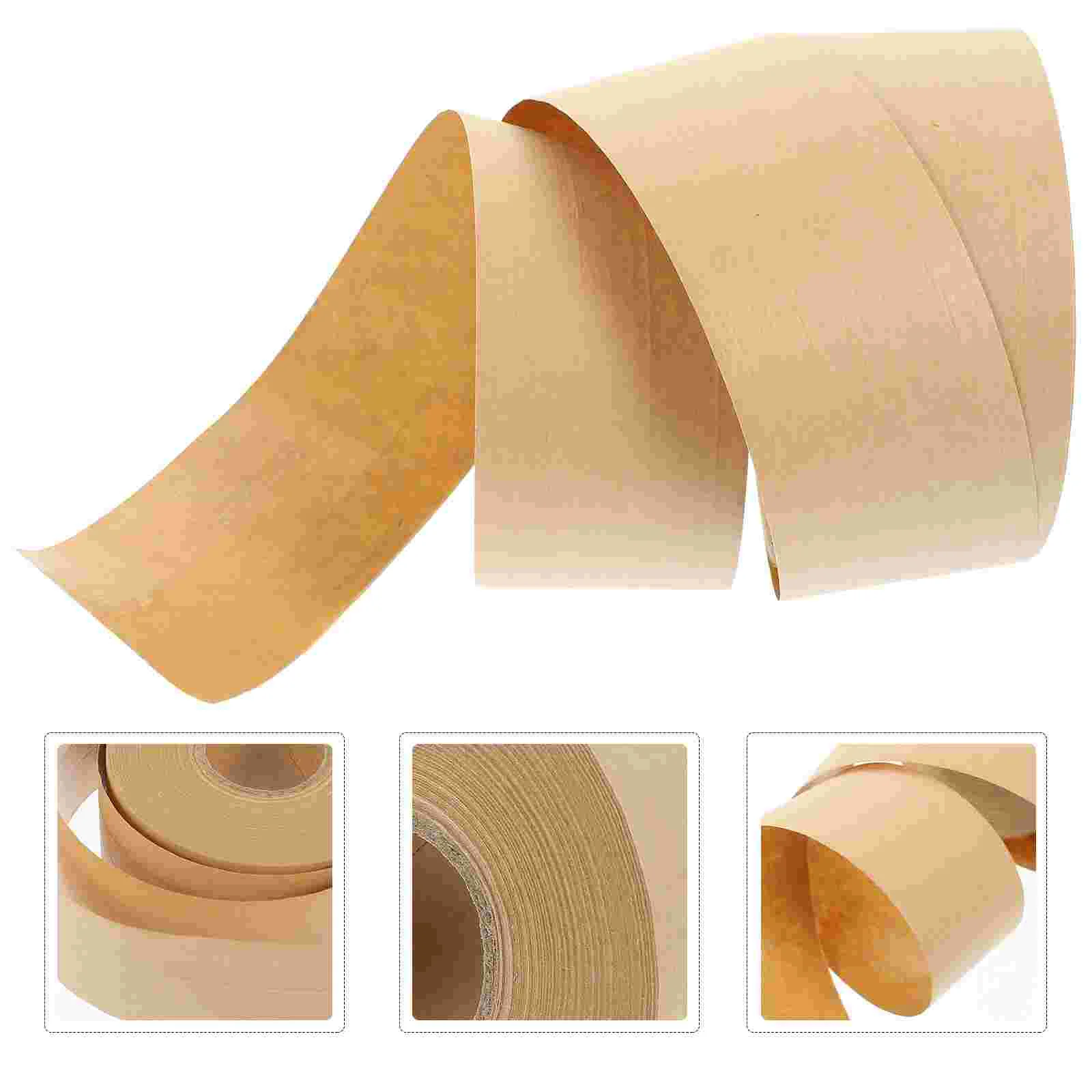 

Water Activated Sealing Carton Wrapping Magnetic Tape Paper Writable Sealing Household Carton Painting Packaging Accessory