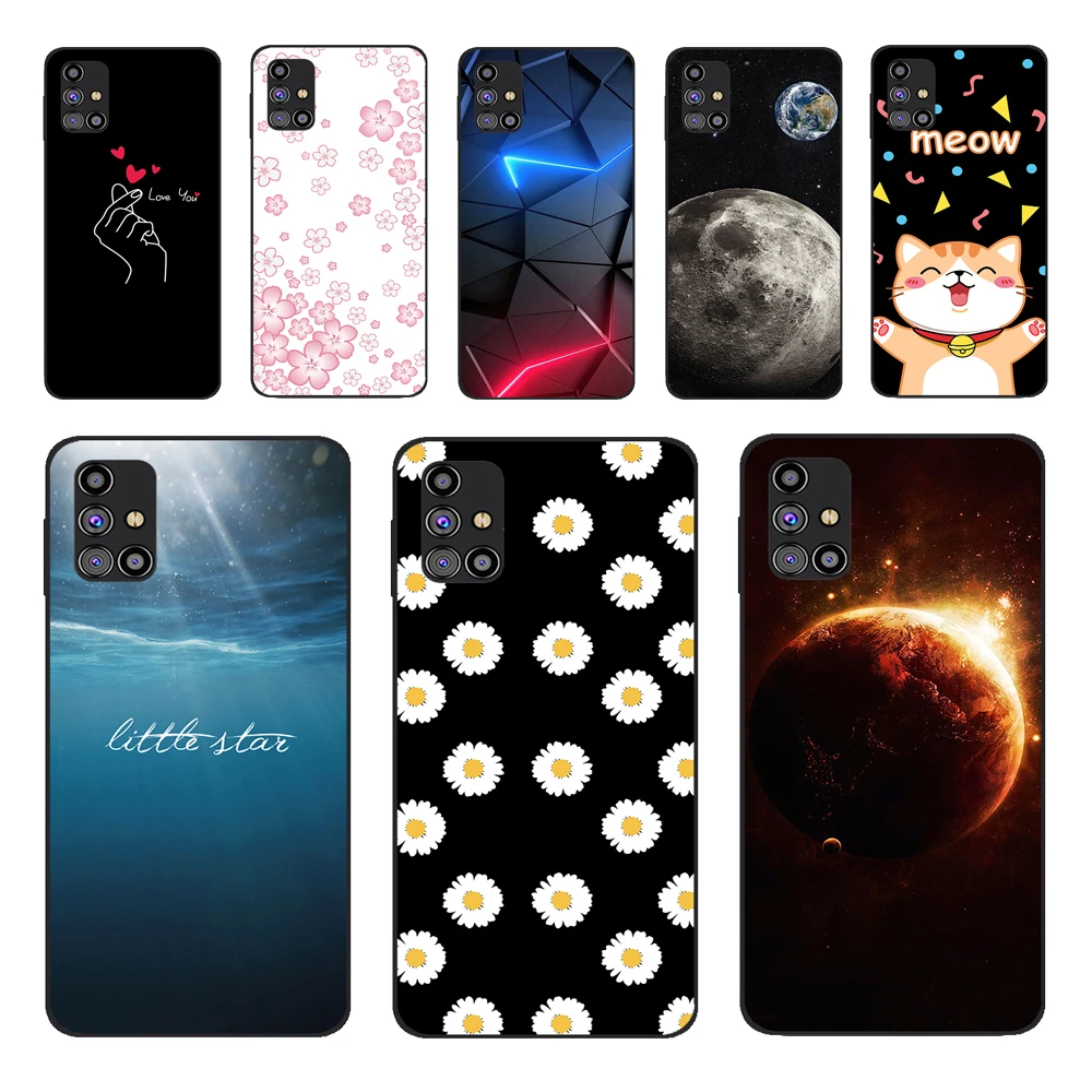 Cover Per Telefono Samsung M31S Cover Posteriore In Silicone Tpu Morbido Per Samsung Galaxy M31S Custodia M31 S M 31 S Galaxy 31 Paraurti Coque