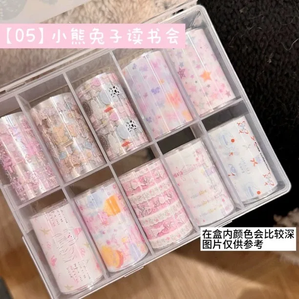 Hand-painted Graffiti Manicure Transfer Stickers，Nail Foils , Nail Decals（Needs To Be Matched with Transfer Glue）