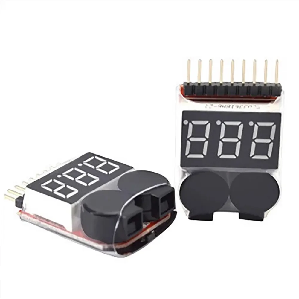 Testeur/moniteur de tension Lipo BX100 1S-8S avec alarme sonore pour avions RC, drones FPV, hélicoptères et projets de bricolage – Image 5