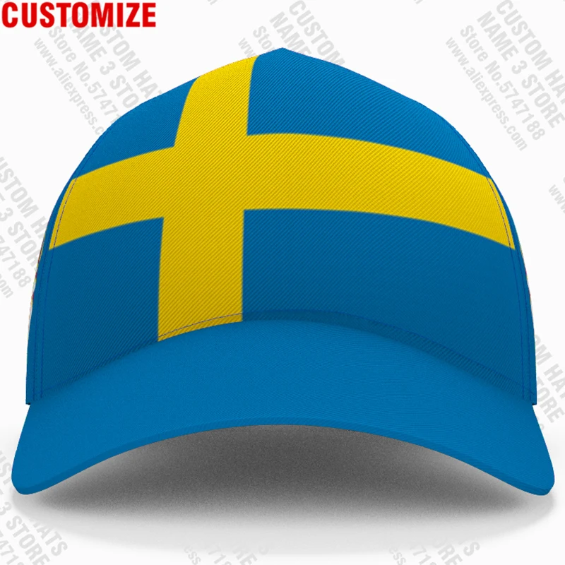 Berretto Baseball Fan-O-Menal Con Bandiera Svezia Ricamata – Taglia Unica Regolabile, Vari Colori - copertina