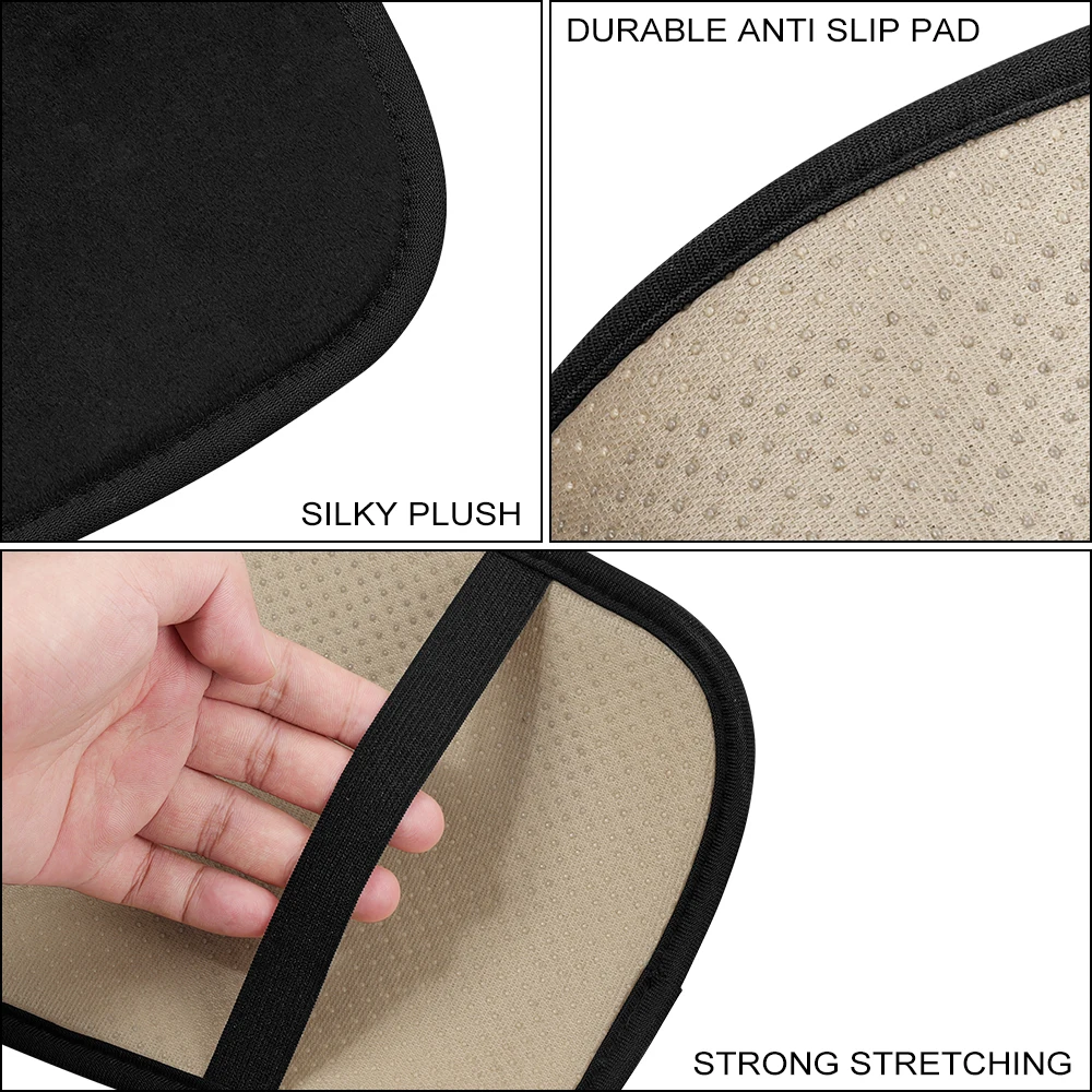 Soft Plush Car Armrest Box Pad - Enhanced Comfort and Style for Your Vehicle