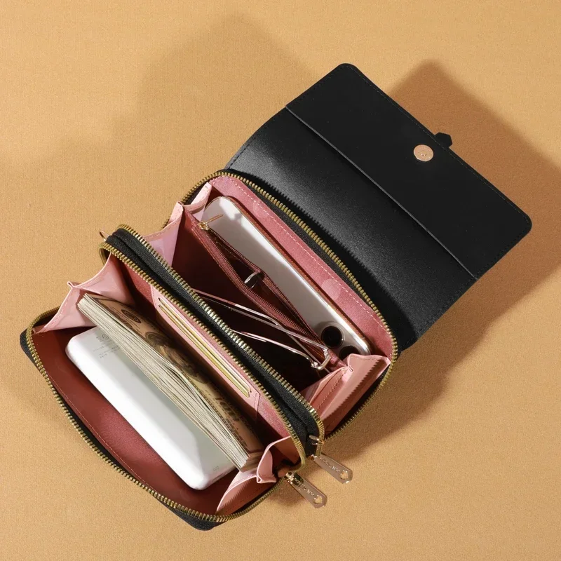 Shoulder Bag Roulens Small Crossbody Shoulder Bag For Women Cellphone Bags Card Holder Wallet Purse And Handbags