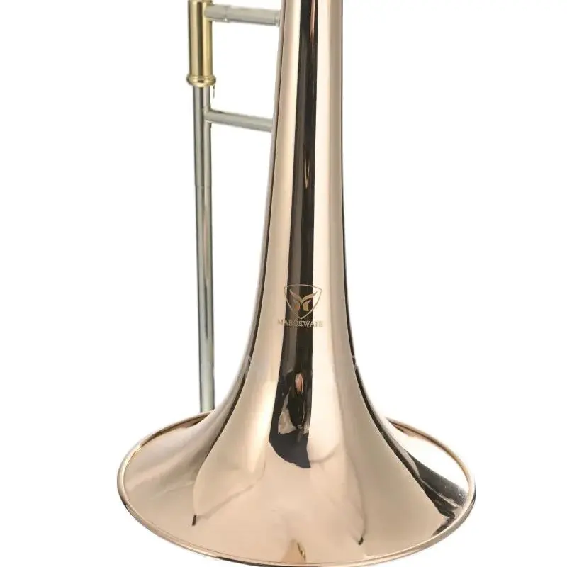 

MARGEWATE New Arrival Bb Tune Tenor Trombone High Quality Phosphorus & Copper Musical Instrument Horn With Case Mouthpiece