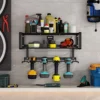 Power Tool Rack Hanging Storage Rack Electric Drill Holders Hand Power Tool Organizer Rack for Garage Home Workshop Accessories 4