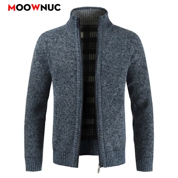 Autumn Fashion Sweater For Men Casual Cardigan Hombre Warm Solid High-Quality New Spring Long Sleeve Male Streetwear Youth Brand