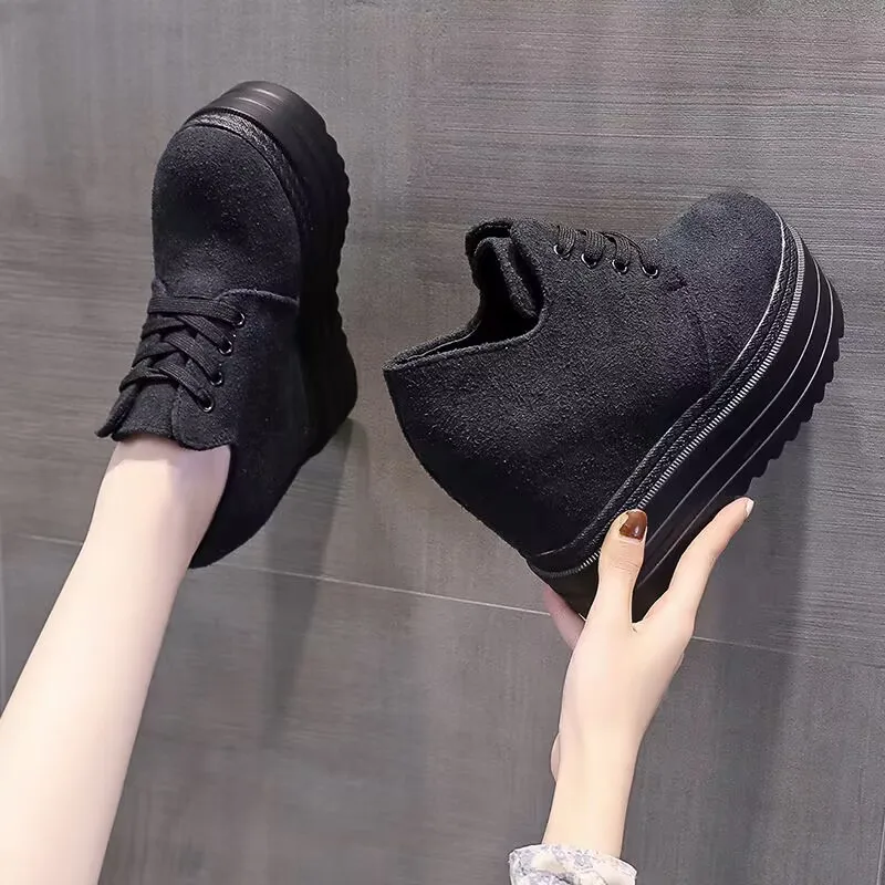 Women Sneakers Shoes Fashion Women Vulcanized Shoes High Quality Flats Shoes Women Walking Platform Plus Size Zapatillas Mujer
