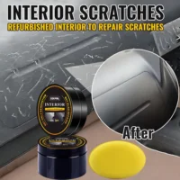 Car Interior Plastic Restoration Kit - Scratch Repair & Maintenance，Tire Protector & Shine，Anti-Aging Maintenance 1