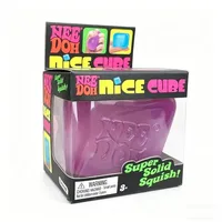 Needoh Nice Cube, jouet sensoriel anti-stress pour l'anxiété et la concentration, cube sensoriel de bureau pour adultes et enfants 4