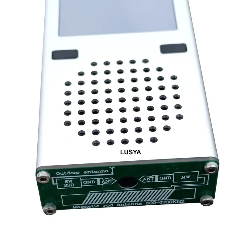 최신 ATS120 ATS-120 SI4732 ESP32 블루투스 2.4 인치 터치 디스플레이, FM SSB SDR AM LSB USB LNA 풀 밴드 HiFi 라디오
