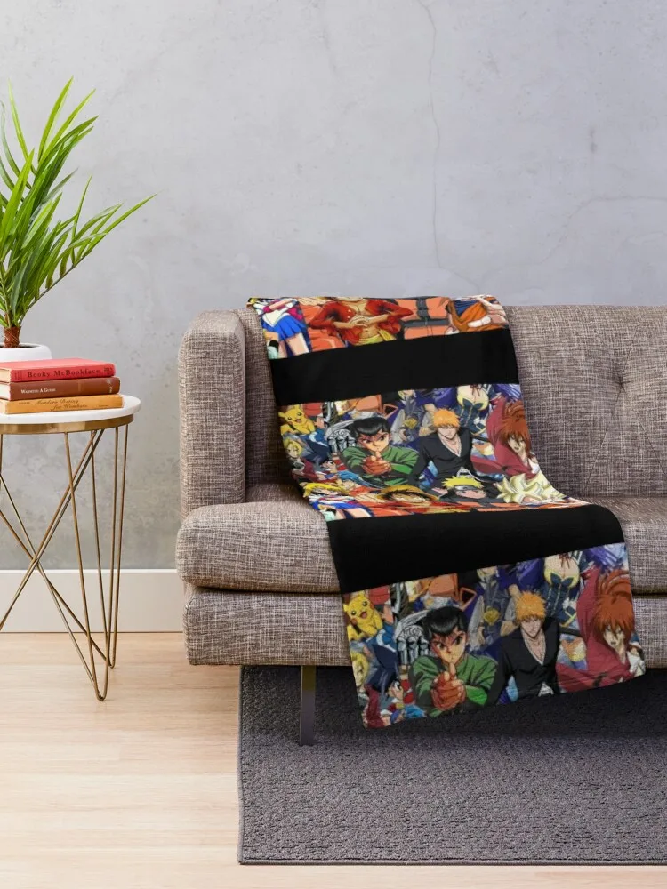 anime Throw Blanket Blankets For Bed Furry Blanket Sofa Quilt