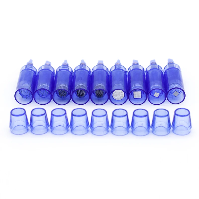 50pcs Electric Dr.pen A1 Bayonet Derma Pen Needle Cartridge Needle Tips 9/12/24/36/42/nano For Micro Rolling Derma Stamp Therapy