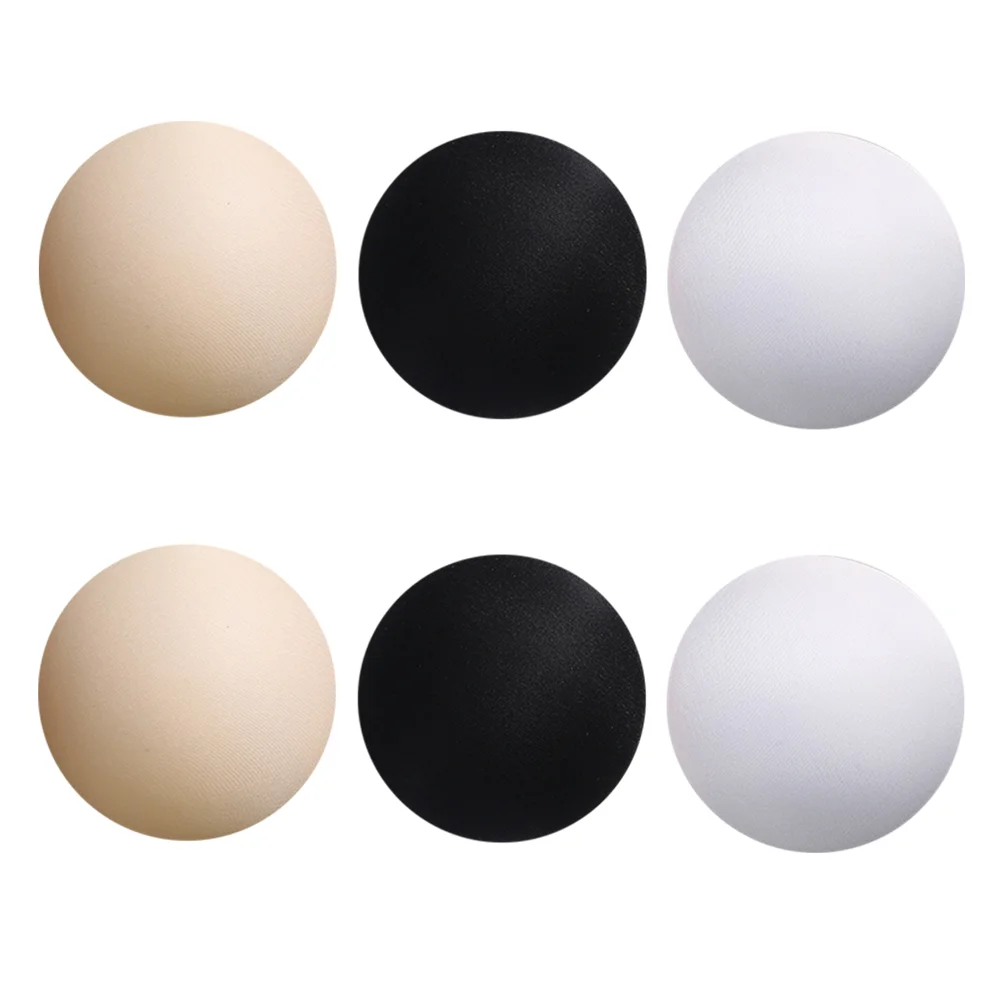 

6 Pairs Tube for Women Breast Pad Inserts Clothes Accessories Sponge Women's