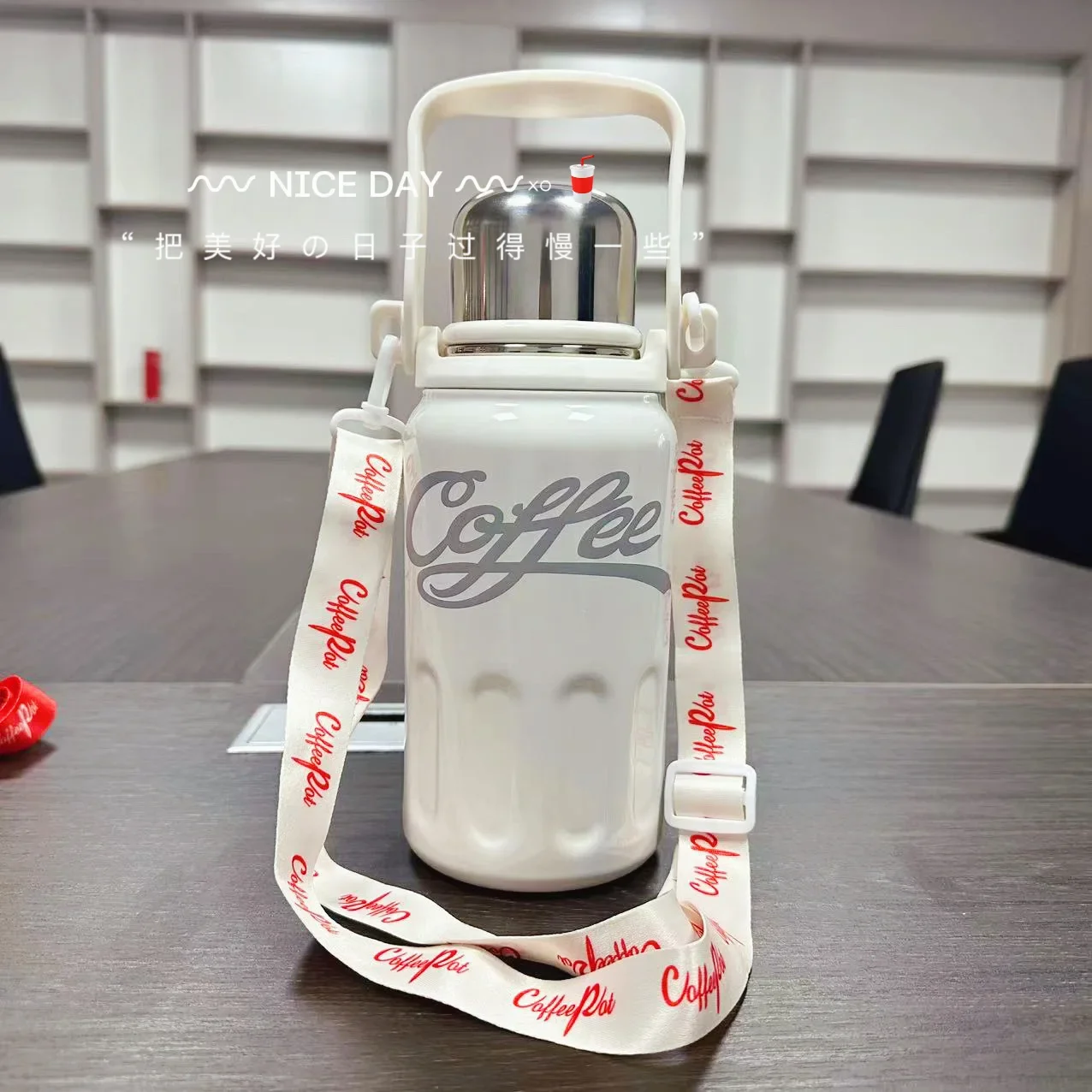 Coca-Cola Sports Water Bottle 316 Stainless Steel Insulation Cup