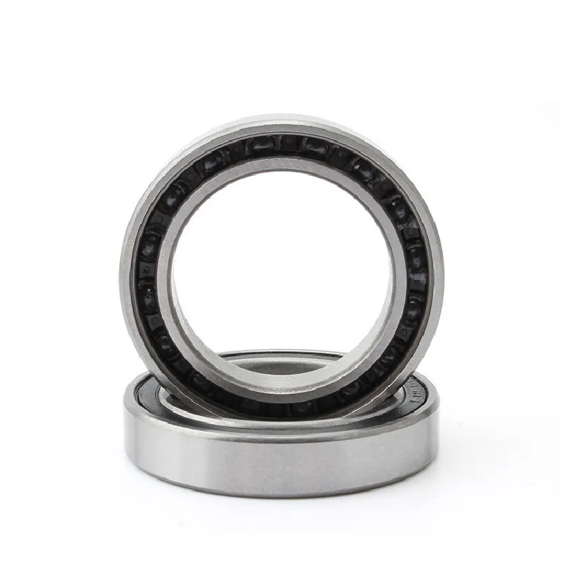 2Pcs S6803-2RS Stainless Steel Hybrid Ceramic 17x26x5 mm ABEC-9 6803RS Si3N4 Ball Bearing 6803 Bicycle