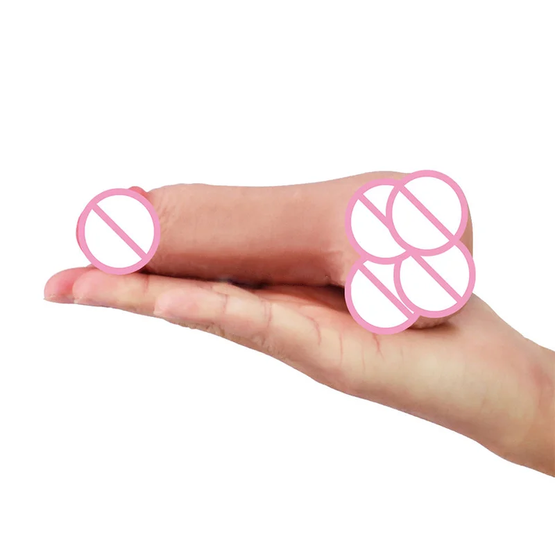 Sex Toys Ftm Packer Ultra Soft Realistic Short Small Dildo Dress Male Genitalia Transgender STP Prosthetics Penis