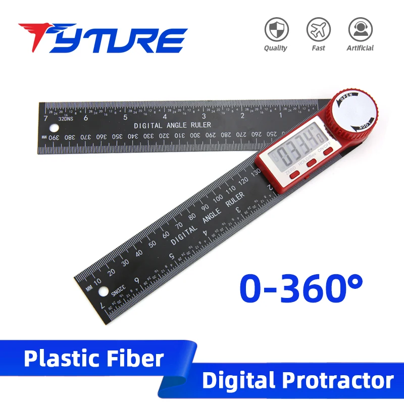 Digital Goniometer Electronic Protractor Angle Gauge Measurement Tool Multi Angle Ruler Woodworking Tools Meter Finder