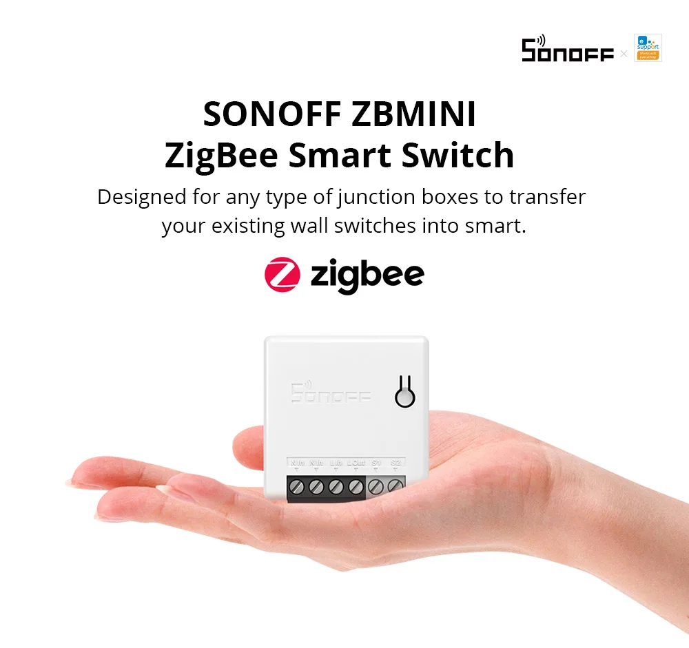 SONOFF ZB Dongle-E/ ZBMINI-L2/ ZBMINI/ SNZB-01p Zigbee button Smart Home Via eWeLink Alexa Google Home Work with ZB Bridge- P 3