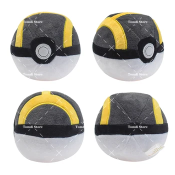 4PCS TAKARA TOMY  Pokemon Ultra Ball Stuffed Toy Plush Doll Pocket Monster Children's Toy Pokemon Plush Toy Christmas Gifts 2