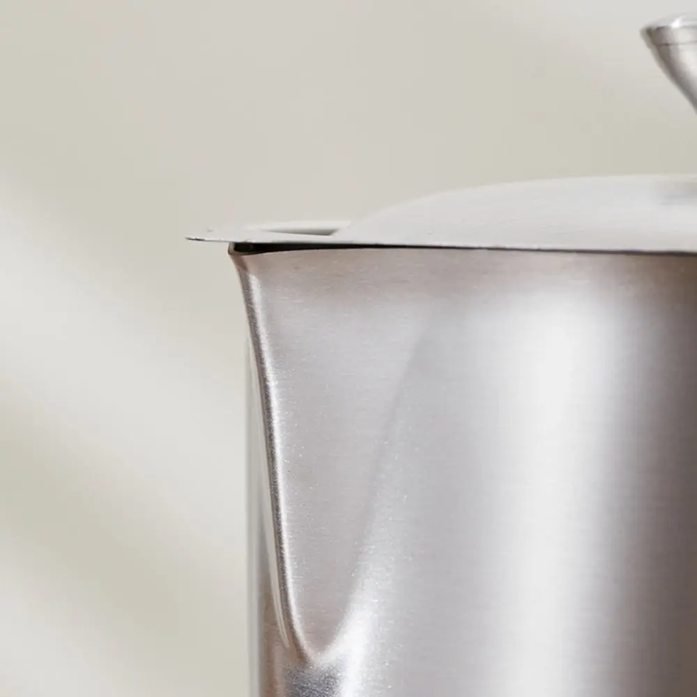 304 Stainless Steel Measuring Cups Inner Scale Design with Lid Liquid Latte Art Cup Thickened Large Capacity