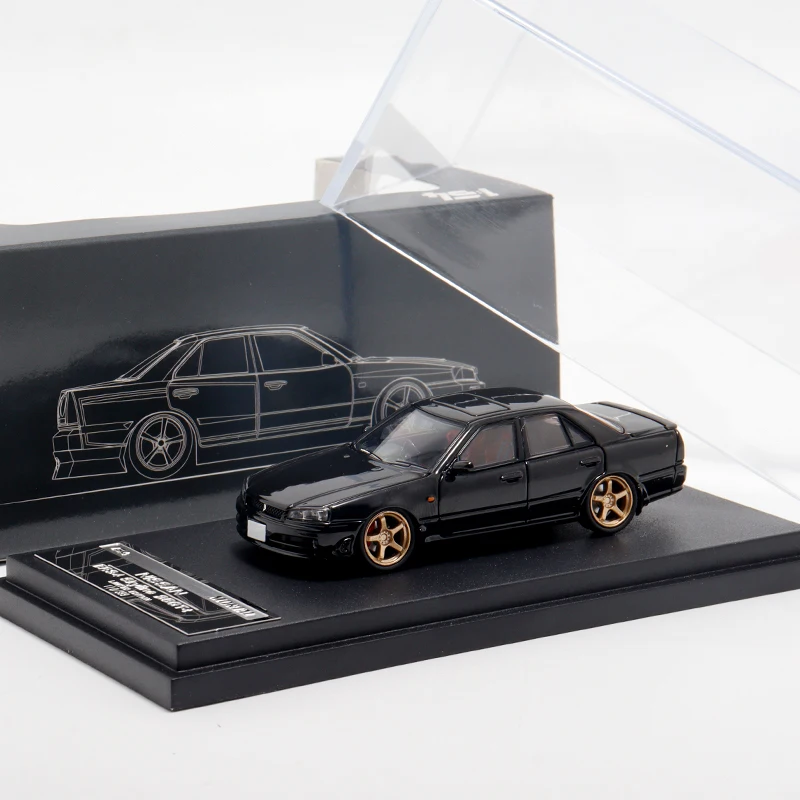 MORTAL 2025年シンガポールTMCS展示会限定品.ER34 MORTAL MODEL Nissan SKyline MORTAL 1/64 BlitzXURAS D1 ER34 2003