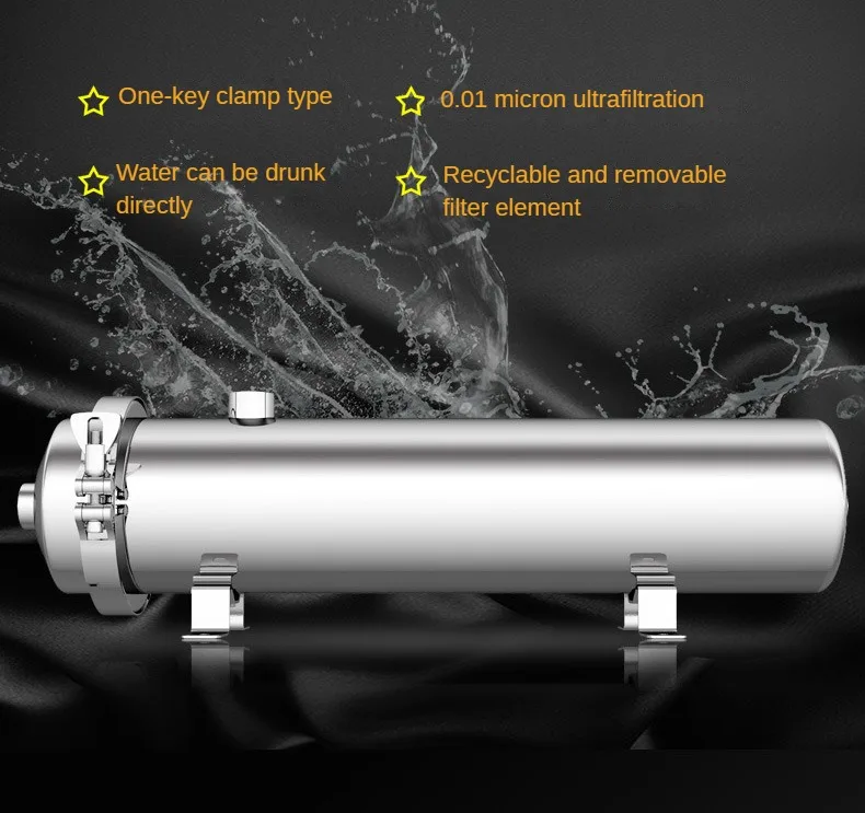 Description Picture 4 of itemWhole House Water Filter System,Stainless Steel Large Flow Water Filtration Reduces Sediment, Chlorine Taste and Odor, and Scale