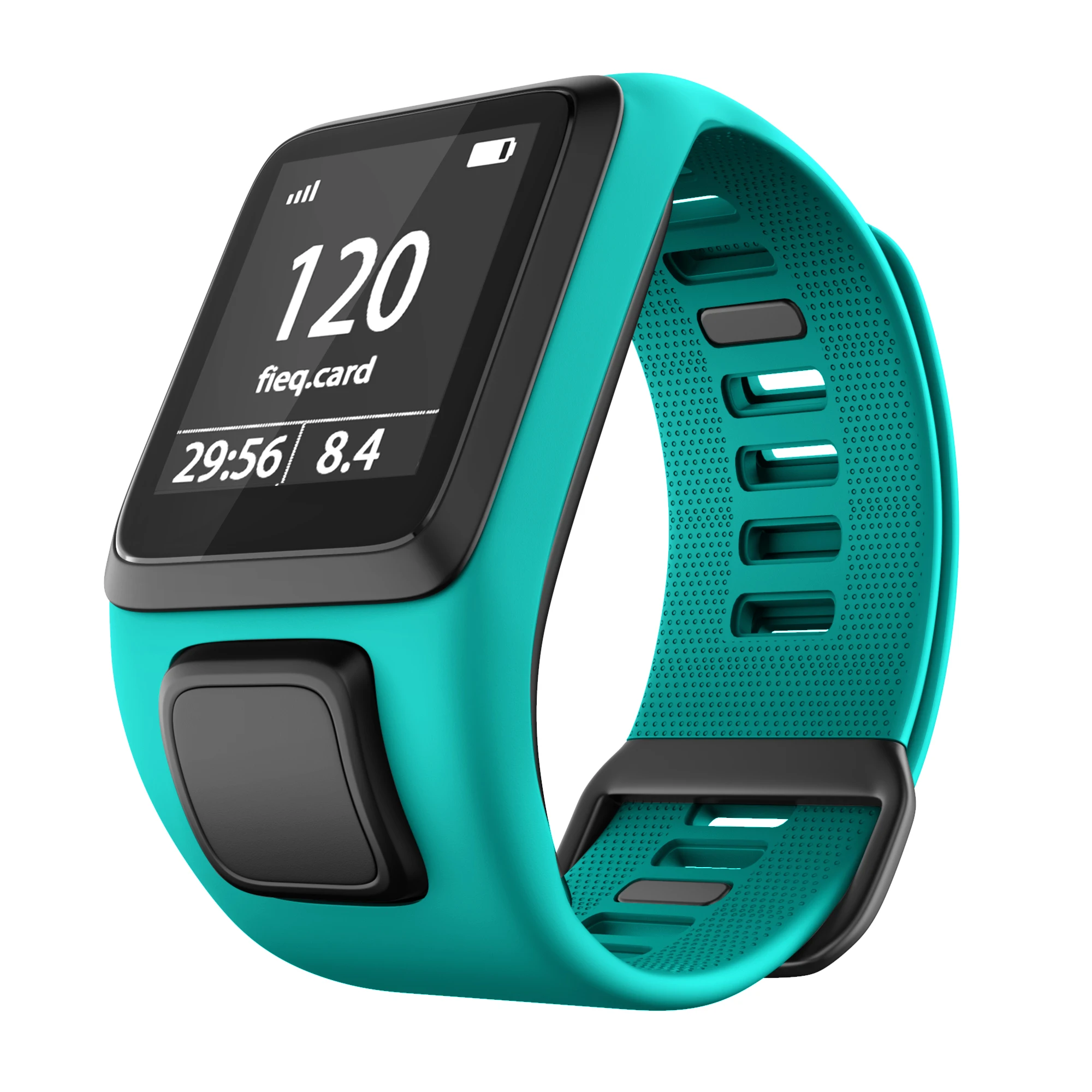 TPU One-Piece Fashion Strap Silicone Watch Band Replacement Bracelet