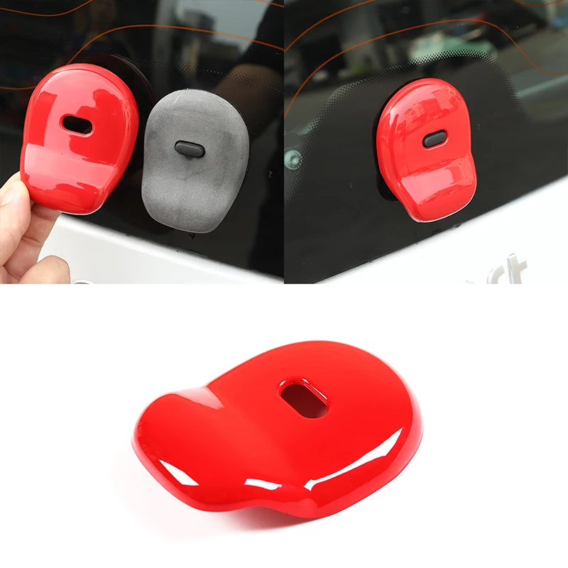

Car Rear Window Handle Cover Decoration Sticker For Mercedes-Benz Smart 453 Fortwo 2015-2020 Auto Styling Interior Accessories