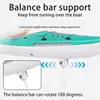 2.4G RC Boat Racing Paddling Water Rowing Kayak Lights 360° Driving Dual Mode Waterproof Multiplayer Game Ship Outdoor Kids Toys 6