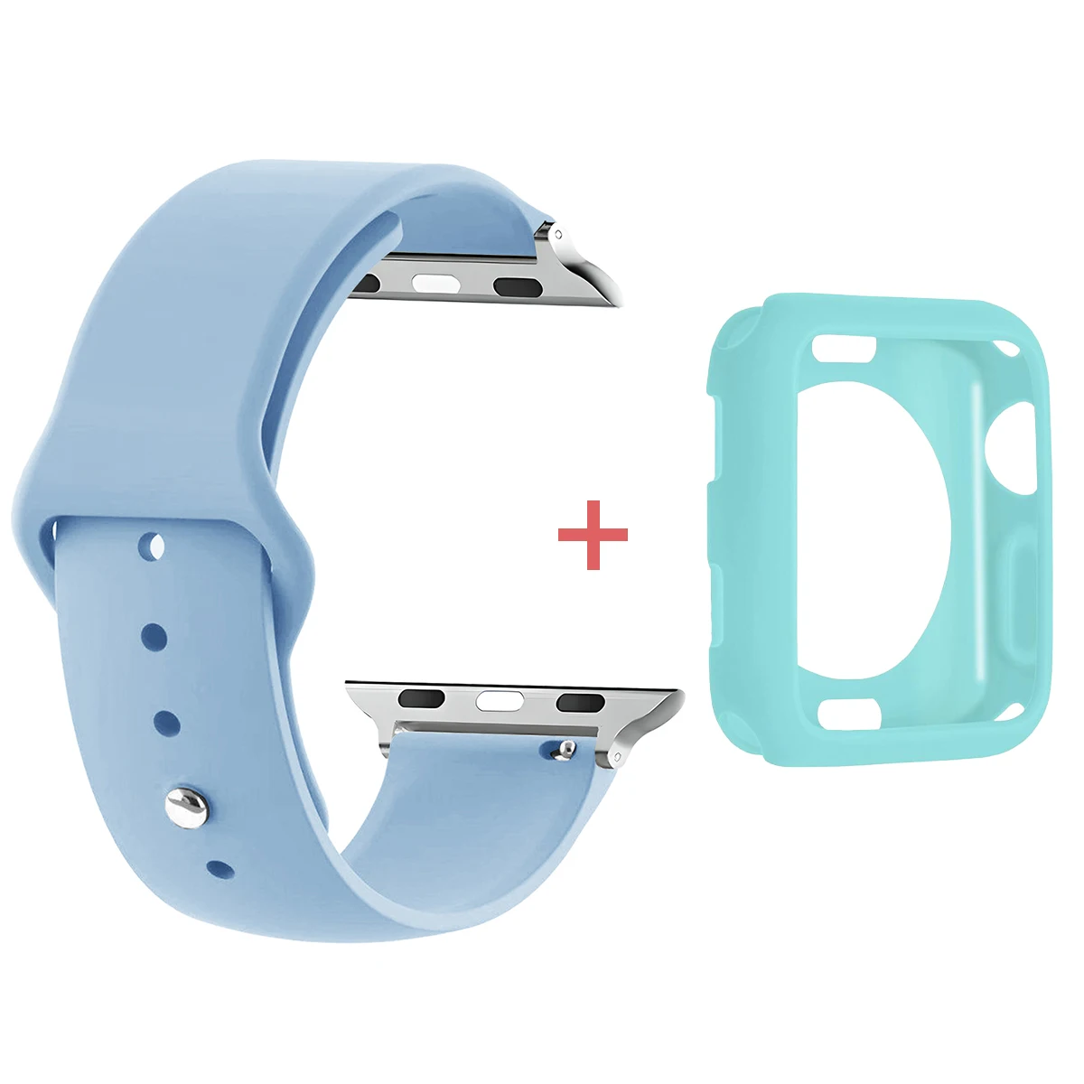 Premium TPU Watch Case & Stylish Strap with Screen Protector