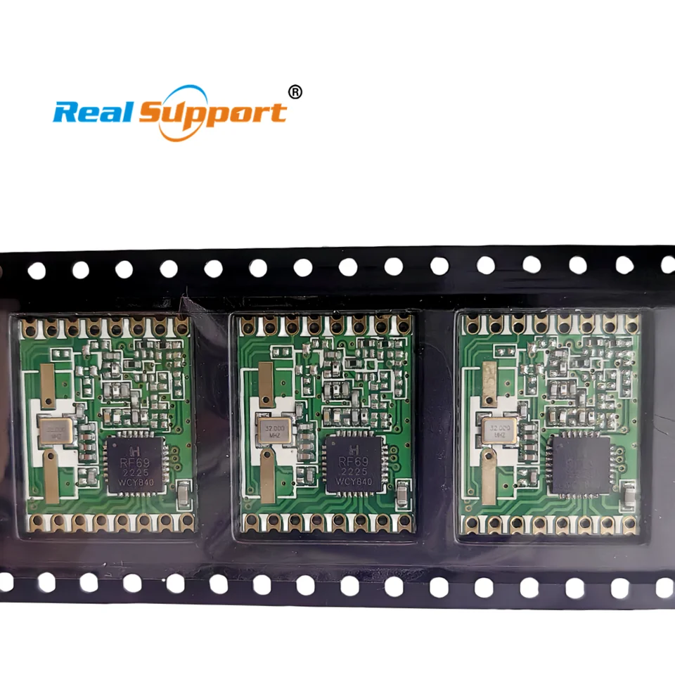 Transceptor Inal&aacute;mbrico HopeRF RFM69CW, 868Mhz, Huella Compatible Con RFM12B|Accesorios Y Piezas