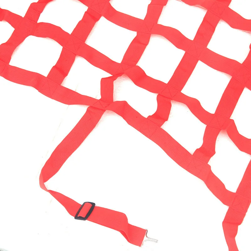 Auto Rücksitz Kofferraum Isolation Cargo Net Hund Barriere Schutz Teiler Sicherheit Fahren Mesh für Jeep Wrangler JK JL JT 2007-2023 – Detail 5