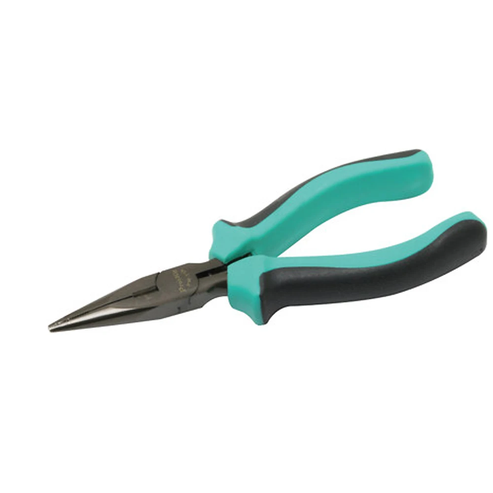 Pro'sKit PM-736 high quality 5-inch Mini Needle Nose Pliers Anti-skid Handle With Teeth Cable Cutter Wire Stripper DIY 3