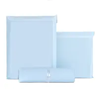 50Pcs Plastic Ecommerce Packaging Bags Blue Color Envelope Clothing Storage Bags Waterproof Logistics Mailing Transport Pouch 2