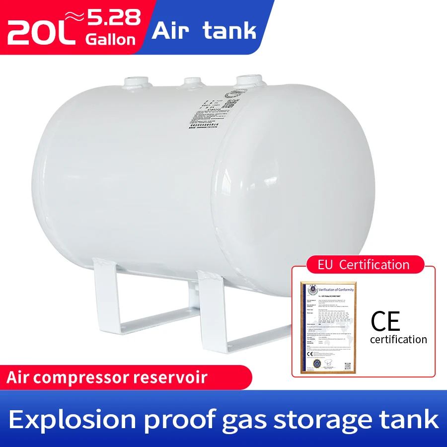 Receptor Tanque Compressor de ar Tanque Tanque de Gás Suporte Personalização 20l ar