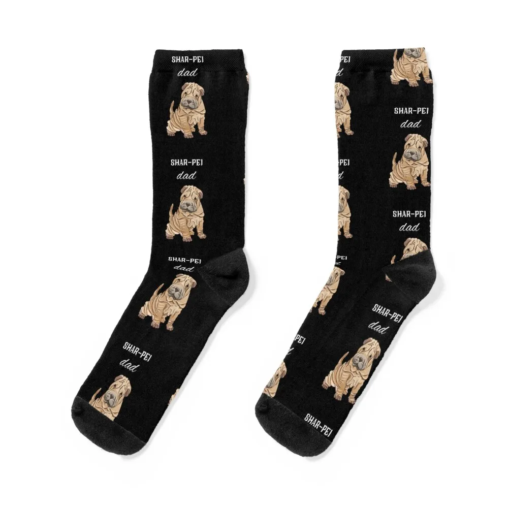 

Shar-Pei Dad Socks loose Hiking boots men cotton high quality summer Men Socks Luxury Brand Women's