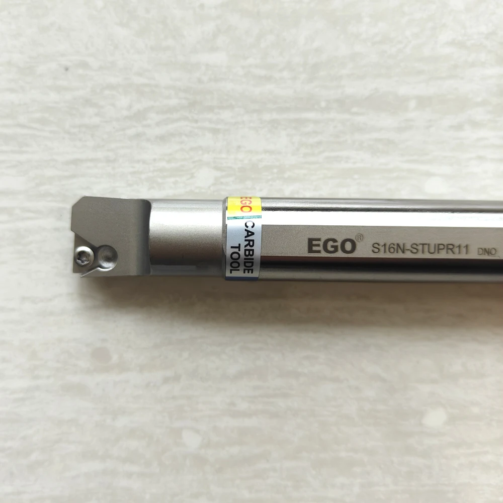 EGO 방진 95 °   선반 기계 S10K-STUPR11 S12M-STUPR11 S16N-STUPR11 S20Q-STUPR11 인서트 TPGT1103용 CNC 공구 홀더 로드