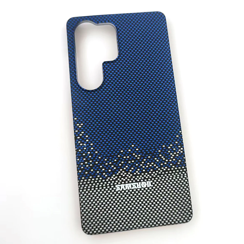 Carbon Fiber Wireless Charging Magnetic Case with Enhanced Protection