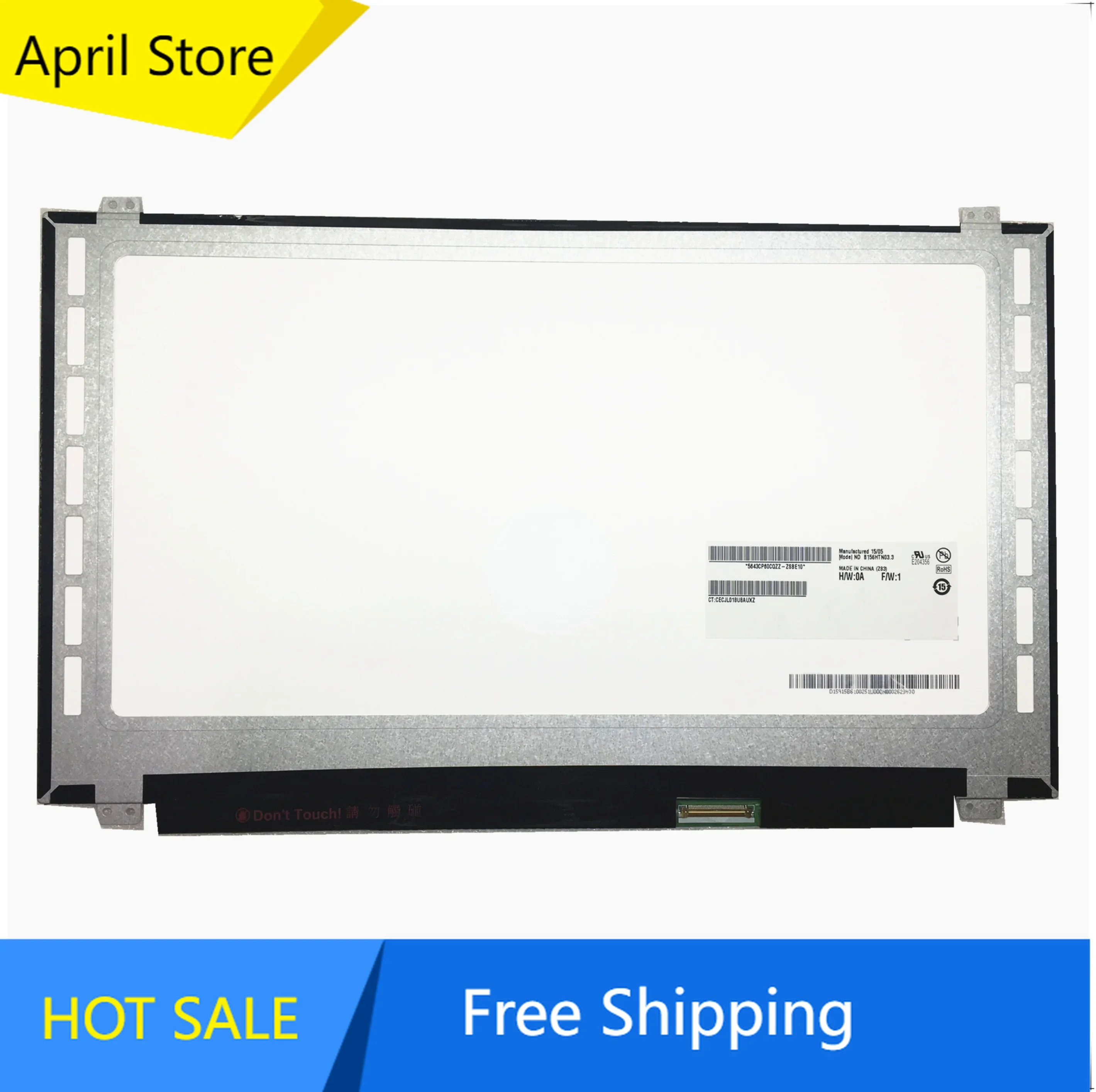 

B156HTN03.3 подходит для B156HTN03.2 N156HGE-LA1 B156HTN02.1 B156HW03 15,6 ''ЖК-экран ноутбука 1920*1080 LVDS 40 контактов